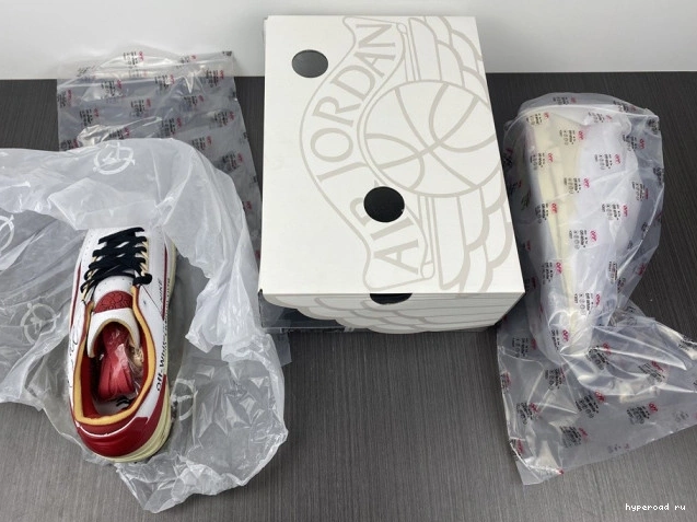 DJ4375-106 2 SP Red Off-White White Low Retro Jordan 1205